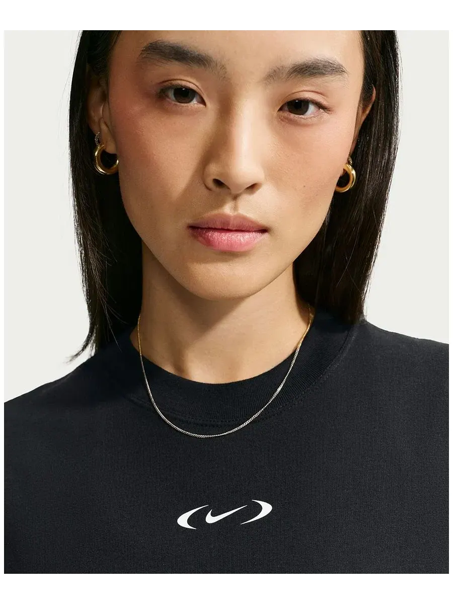 Футболка свободного кроя Sportswear Classic Nike — изображение 3 из 6, черный