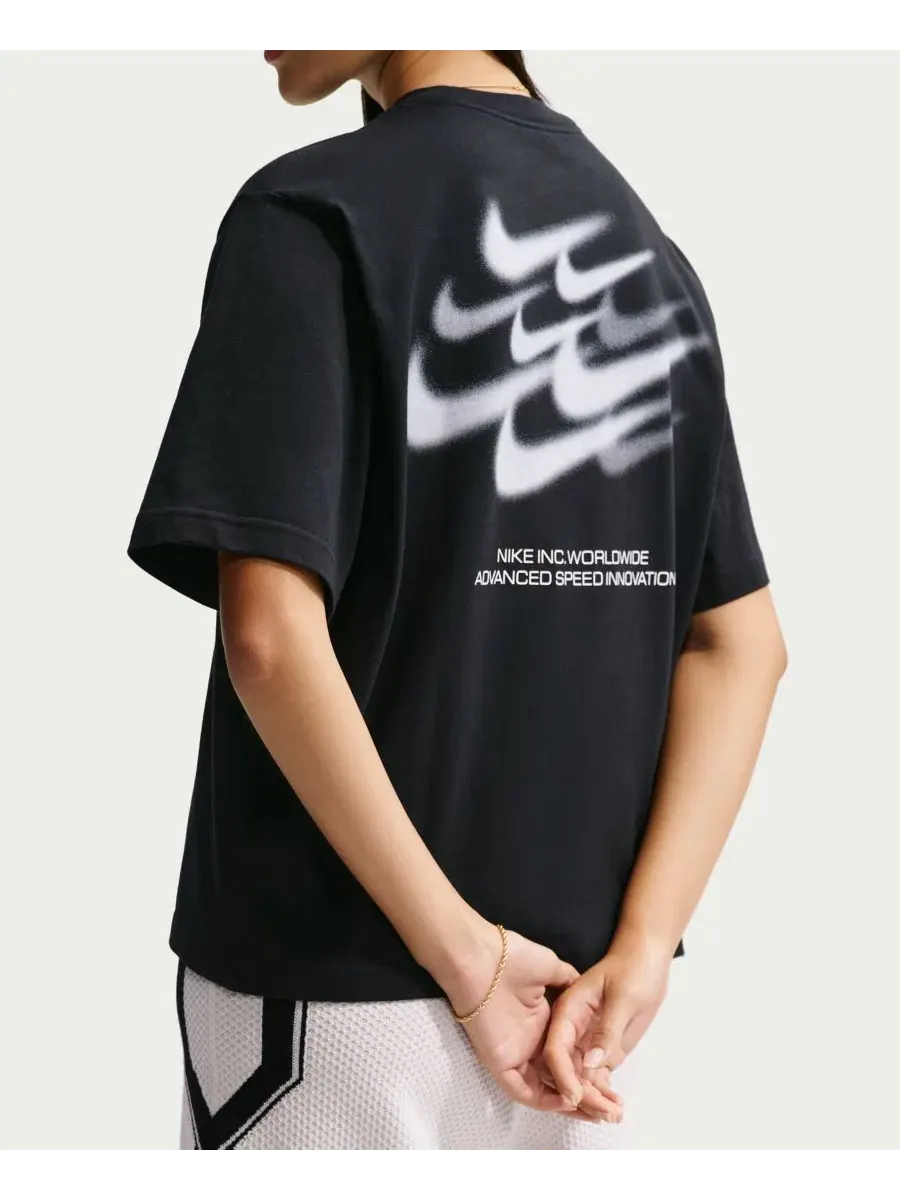 Футболка свободного кроя Sportswear Classic Nike — изображение 4 из 6, черный