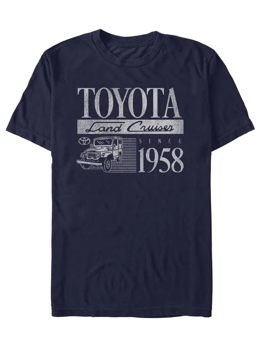 Футболка с принтом Toyota 51 Cruiser Fifth Sun — изображение 1 из 3, темно-синий
