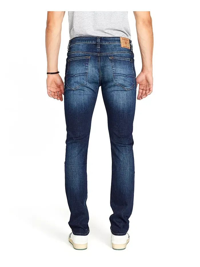Мужские узкие джинсы Ash Stretch Fit Buffalo David Bitton — изображение 3 из 7, синий
