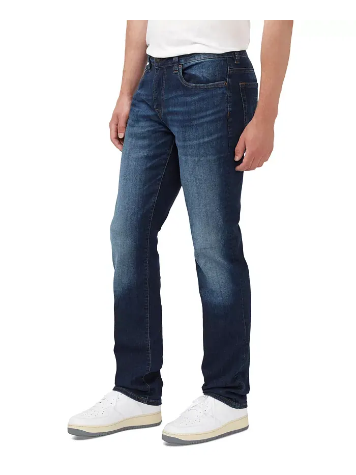 Мужские узкие джинсы Ash Stretch Fit Buffalo David Bitton — изображение 4 из 7, синий