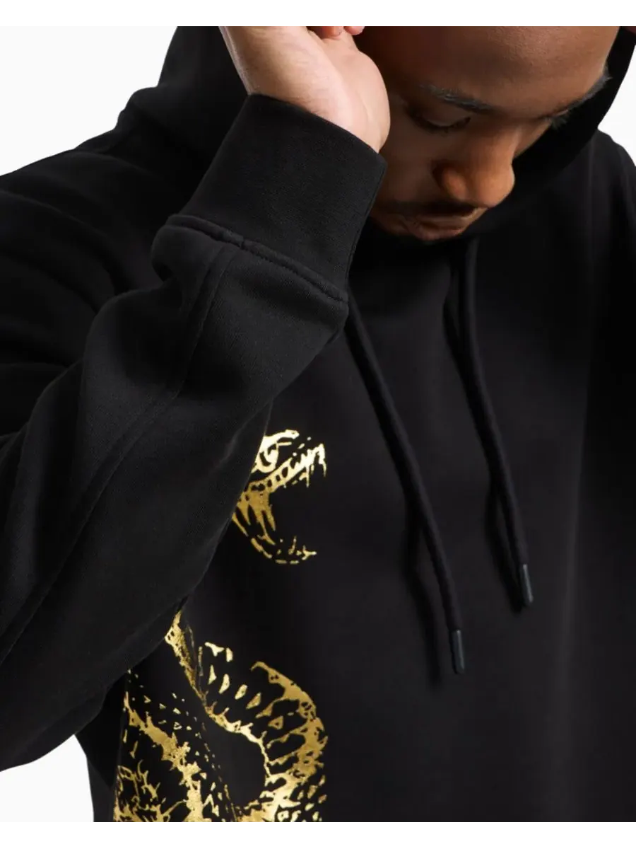 Мужская толстовка с графическим принтом на тему «Лунный Новый год» A|X Armani Exchange — изображение 5 из 6, черный