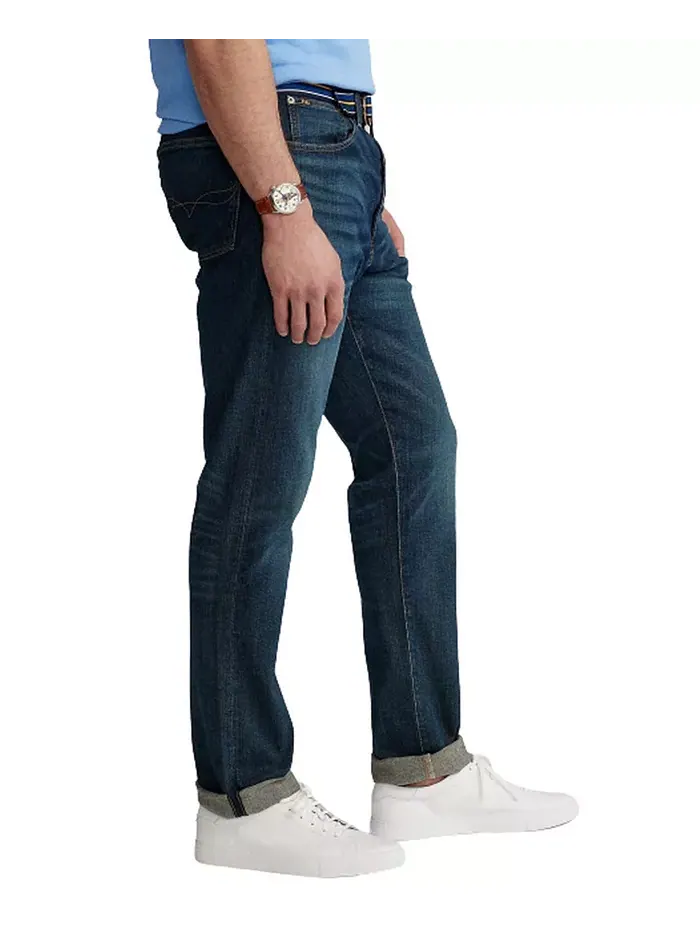 Мужские прямые джинсы Big & Tall Prospect с эффектом стрейч Polo Ralph Lauren — изображение 4 из 8