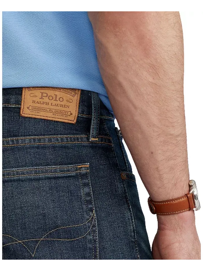 Мужские прямые джинсы Big & Tall Prospect с эффектом стрейч Polo Ralph Lauren — изображение 6 из 8