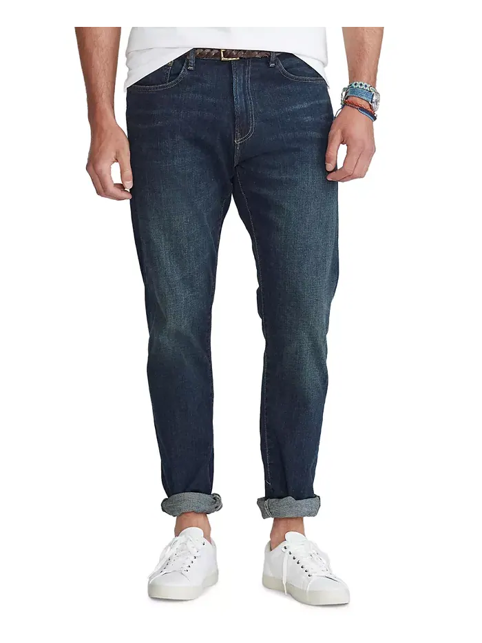 Мужские прямые джинсы Big & Tall Prospect с эффектом стрейч Polo Ralph Lauren — изображение 3 из 10