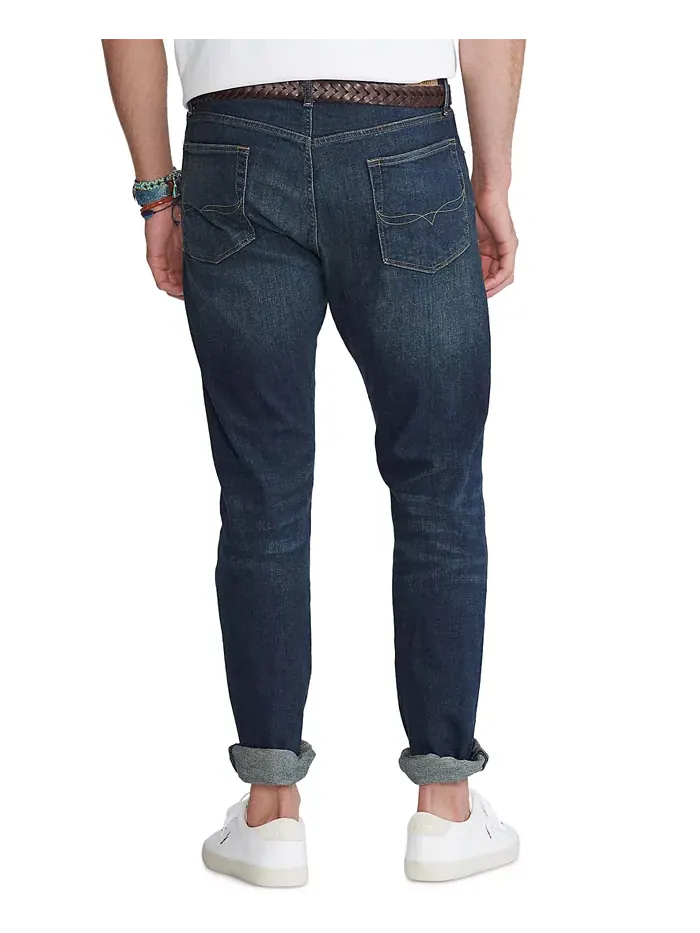 Мужские прямые джинсы Big & Tall Prospect с эффектом стрейч Polo Ralph Lauren — изображение 5 из 10