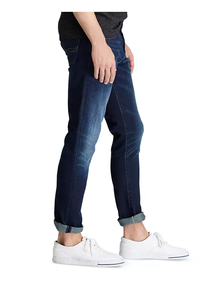 Мужские прямые джинсы Big & Tall Prospect с эффектом стрейч Polo Ralph Lauren — изображение 7 из 10
