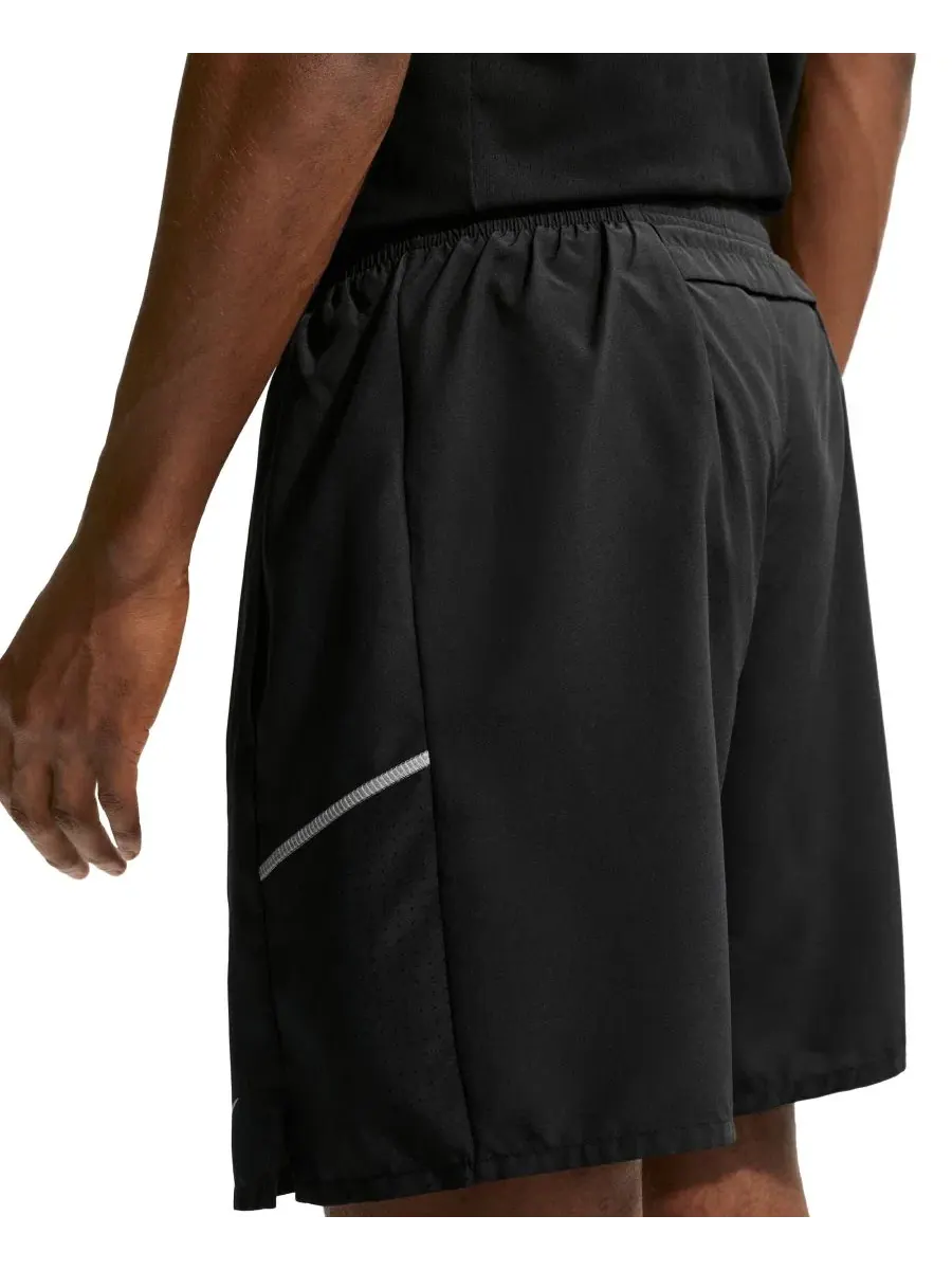 Мужские беговые шорты Miler Dri-FIT Nike — изображение 4 из 5, черный/серебристый