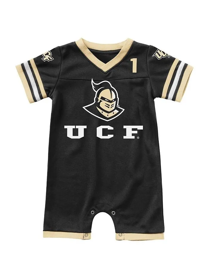 Черный футбольный комбинезон UCF Knights Bumpo для новорожденных и младенцев для мальчиков и — изображение 1 из 2