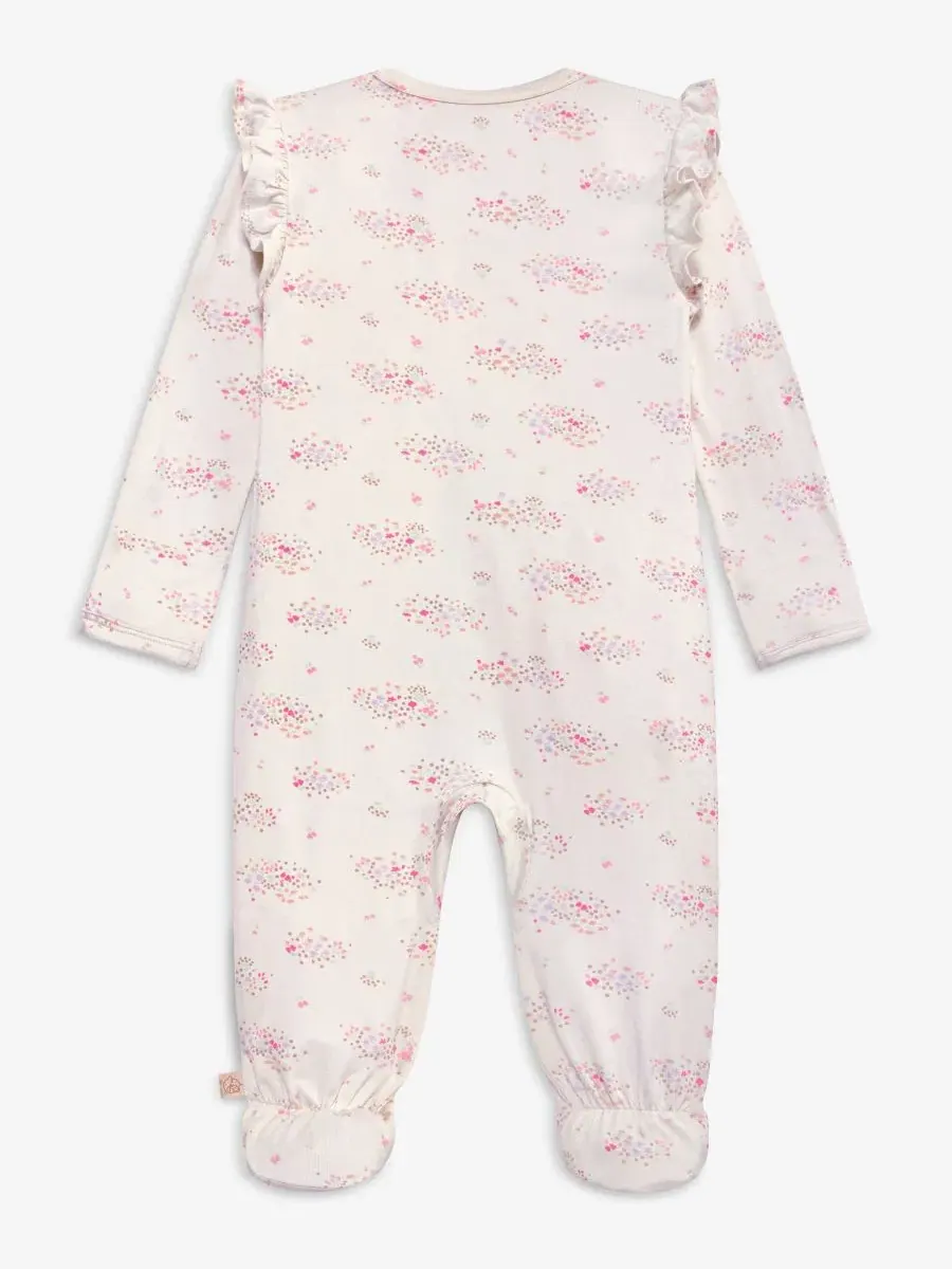 Детский комбинезон Everyday Baby Essentials для девочек с оборками, двусторонней молнией и — изображение 3 из 4