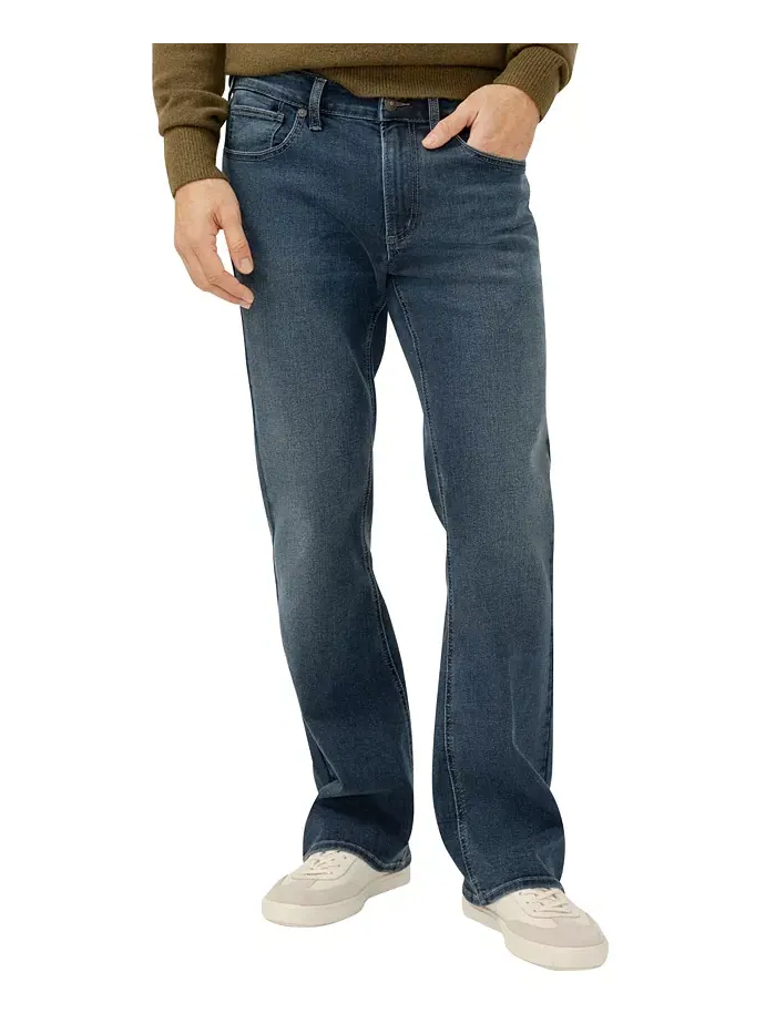 Мужские джинсы Zac Relaxed Fit Straight Leg Silver Jeans Co. — изображение 1 из 3, коричневый