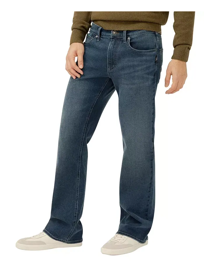 Мужские джинсы Zac Relaxed Fit Straight Leg Silver Jeans Co. — изображение 3 из 3, коричневый