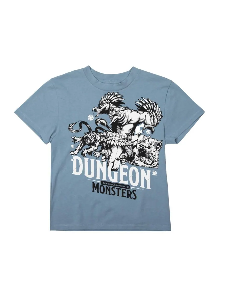 Комплект из 4 футболок для мальчиков (размер S) Dungeons & Dragons — изображение 3 из 5, мульти