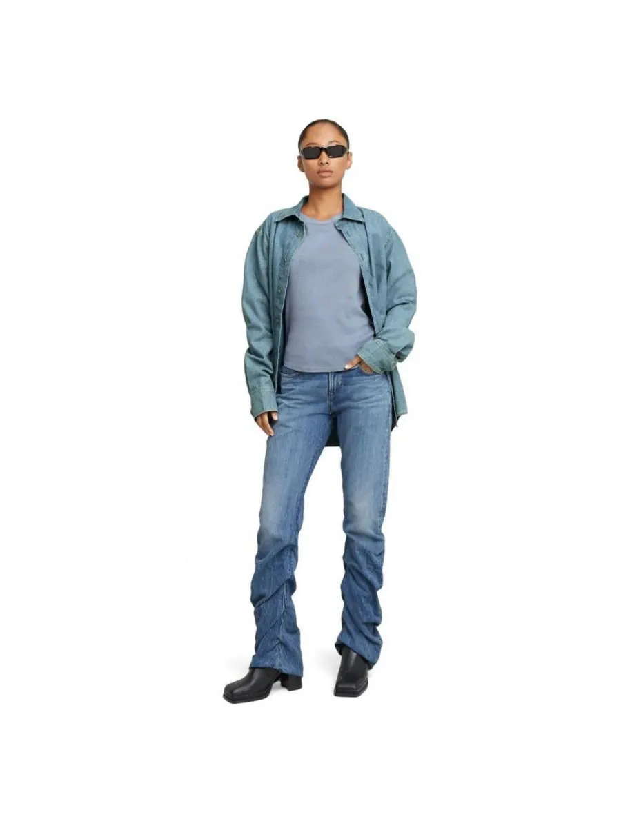 Женские джинсы G-Staq Low Bootcut G-Star — изображение 4 из 6, синий