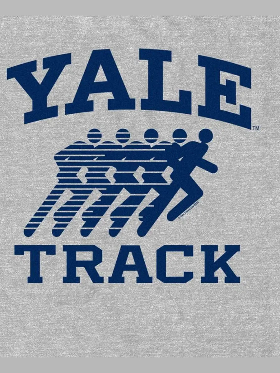 Футболка с графическим принтом Yale Track Fifth Sun — изображение 3 из 3, серый