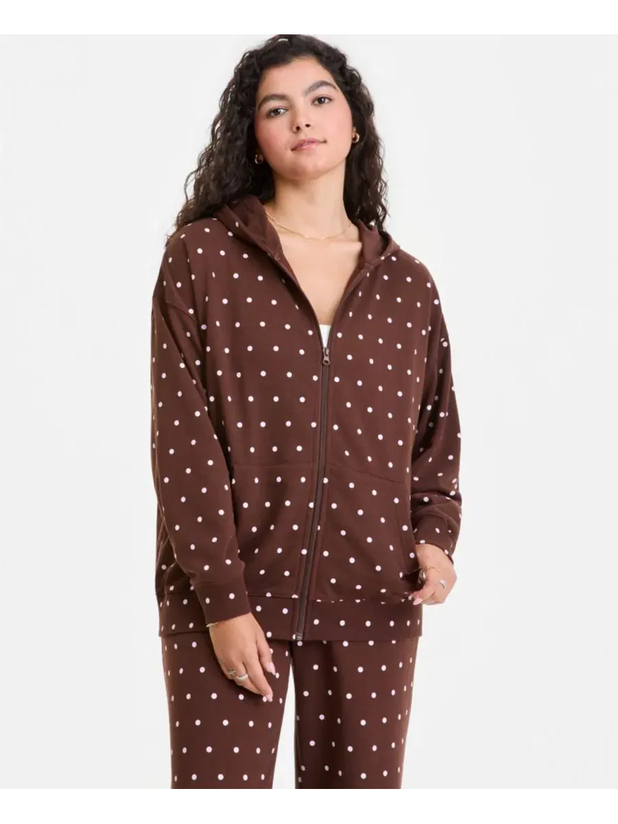Худи-оверсайз с принтом Full-Zip Printed Hoodie Rebel Veil — мульти