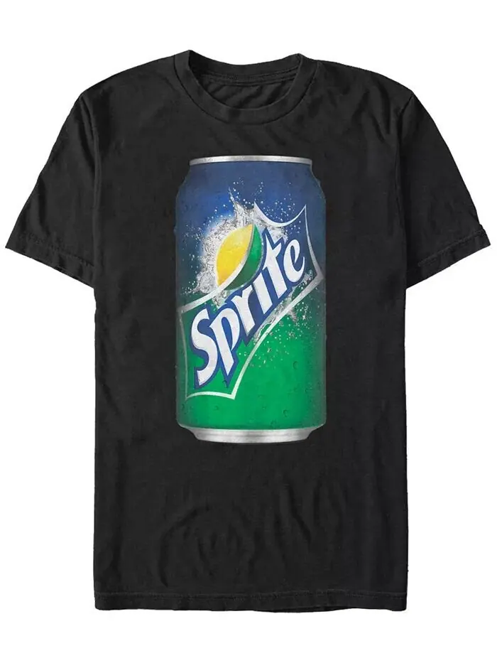 Мужская футболка с коротким рукавом и логотипом Giant Sprite Can Fifth Sun — изображение 1 из 1, черный