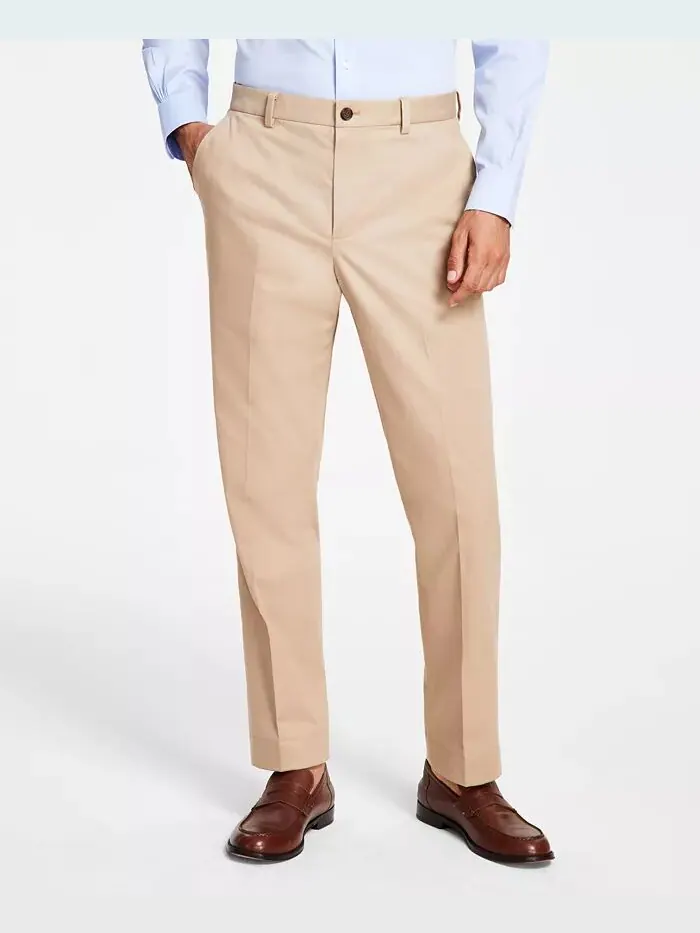 Мужские брюки-чиносы классического кроя из хлопка-стрейча Brooks Brothers — 2