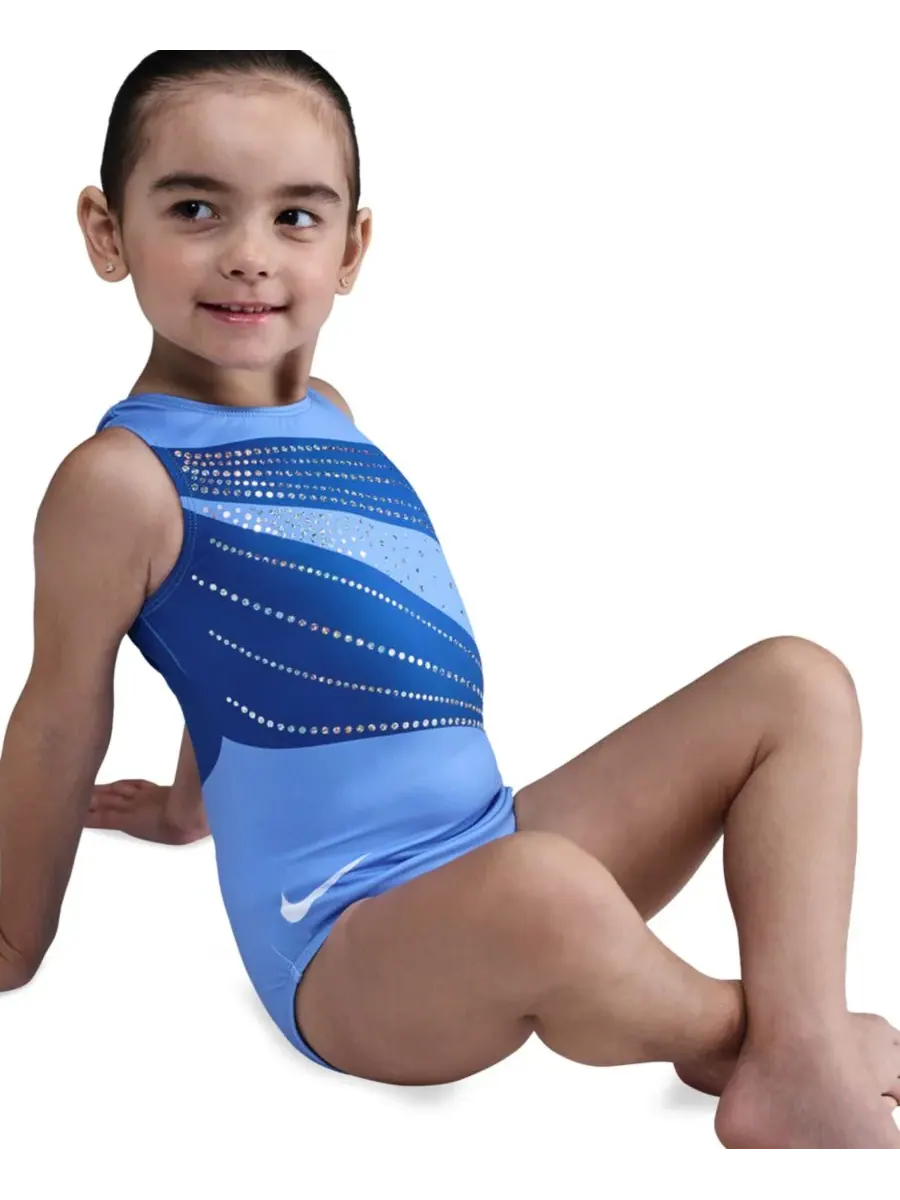 Купальник-реплика Skye Blakely Shimmer для девочек 7-16 лет, Чемпионат США 2025 года Nike Gymnastics — изображение 2 из 5