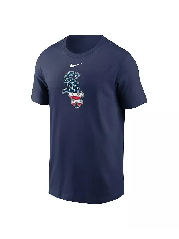 Мужская темно-синяя футболка Chicago White Sox Americana Nike — изображение 3 из 3, темно-синий