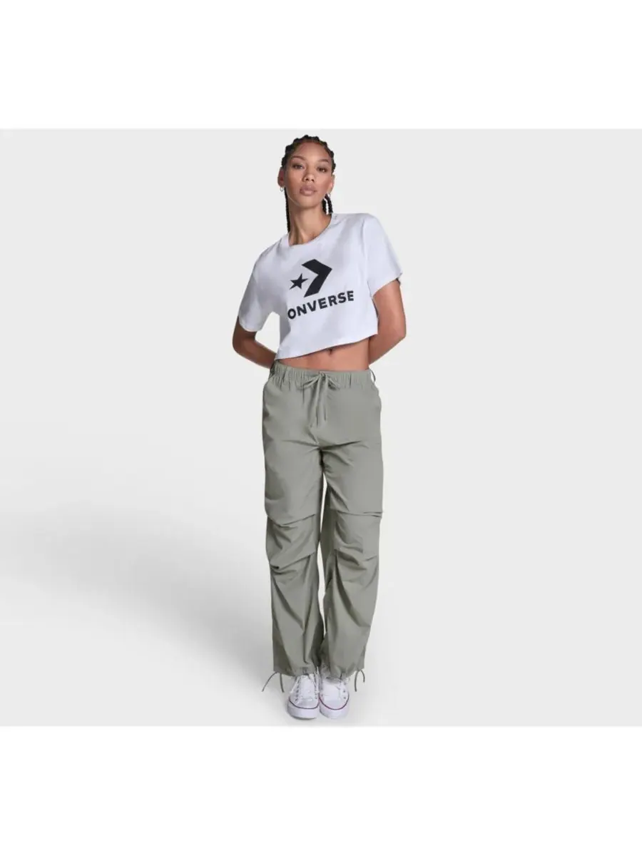 Женские свободные технологичные брюки Converse, светлый-field surplus — изображение 4 из 6