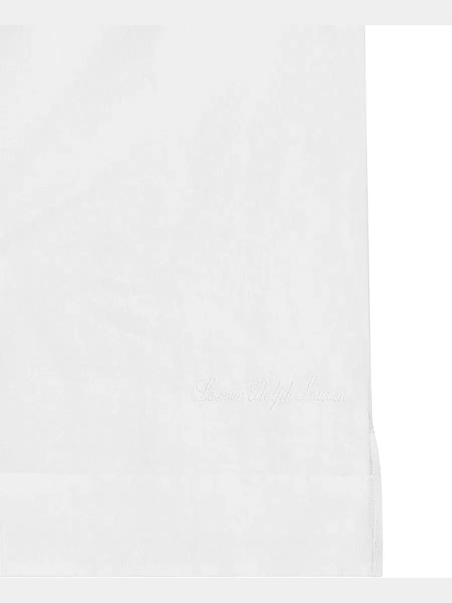 Женская туника-накидка с V-образным вырезом Lauren Ralph Lauren — изображение 4 из 6, белый