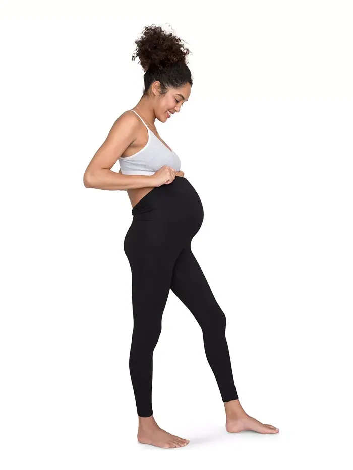 Леггинсы для беременных Ultimate Over the Bump HATCH Collection — изображение 3 из 3, черный