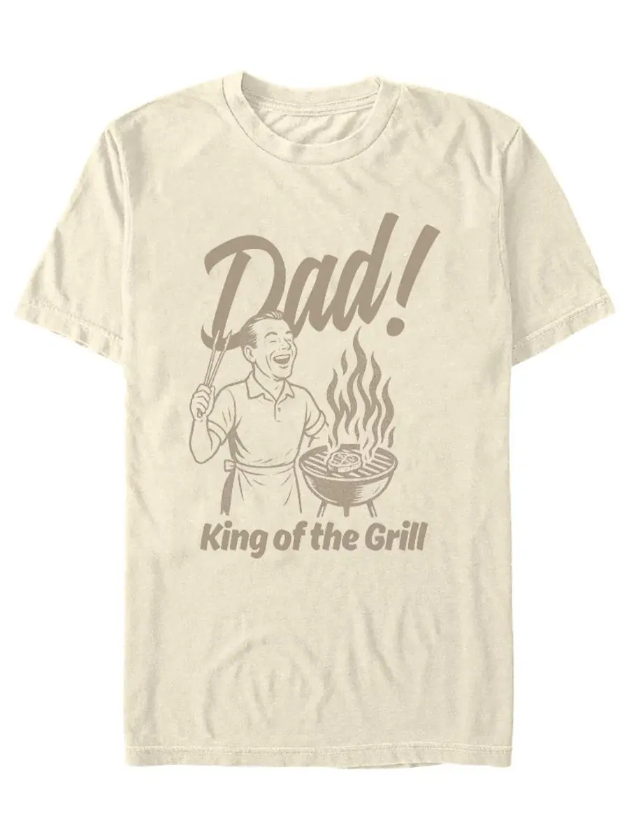 Мужская футболка с коротким рукавом King Of The Grill Fifth Sun — изображение 1 из 3, прозрачный