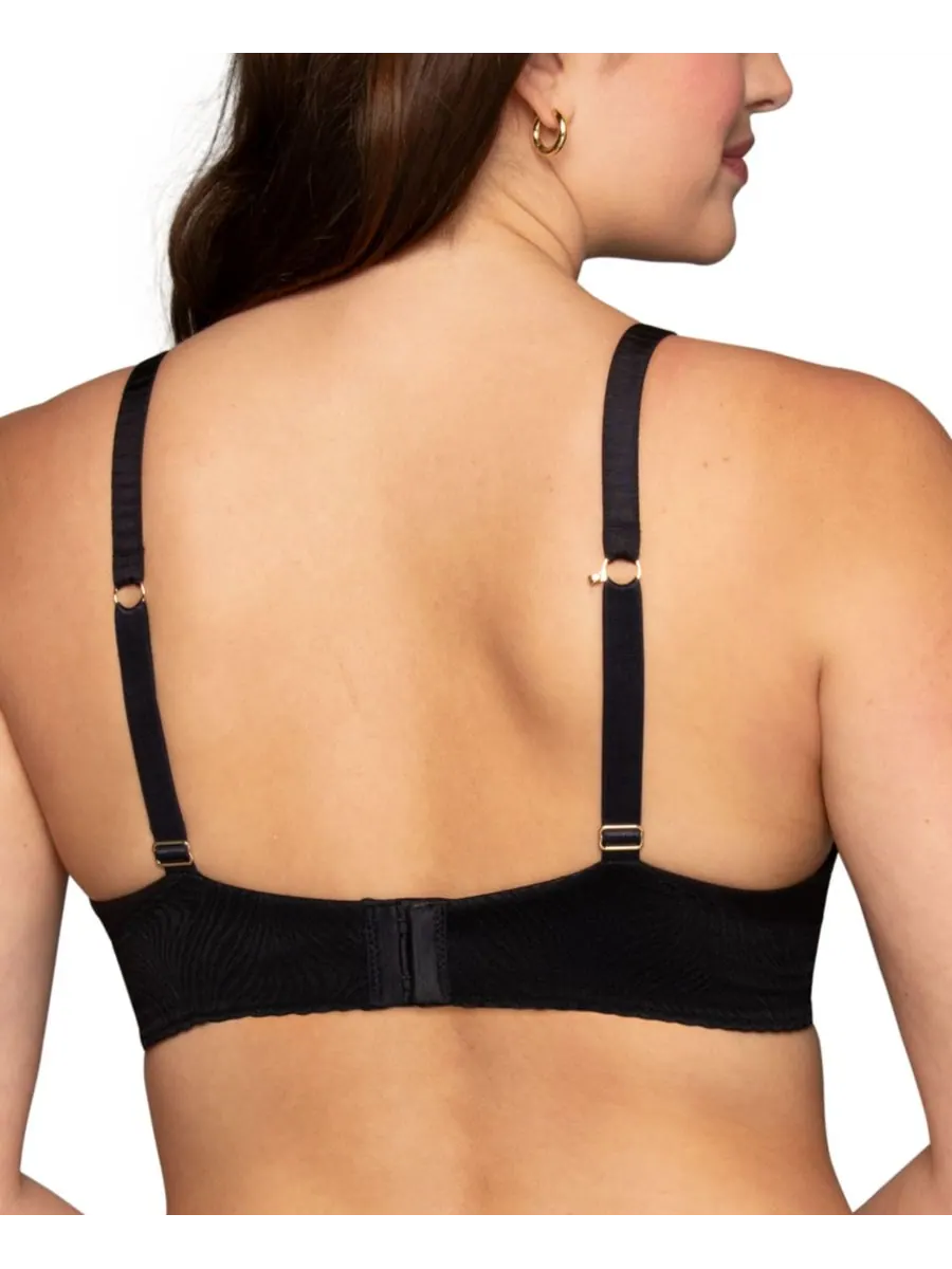 Бюстгальтер Vanity Fair Effortless на косточках для женщин 0078165 Vanity Fair Lingerie — изображение 2 из 3, черный