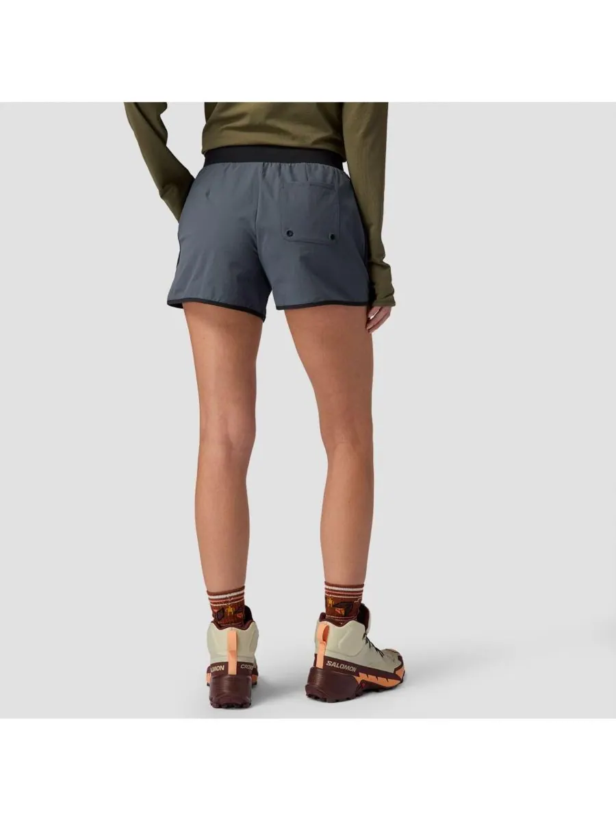 Женские шорты Tahoe Boardwalk Short Performance Shorts Backcountry — изображение 2 из 5, серый