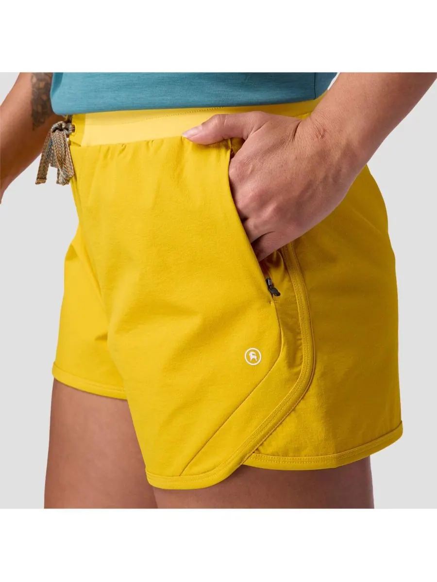Женские шорты Tahoe Boardwalk Short Performance Shorts Backcountry, Hot spot — изображение 3 из 5