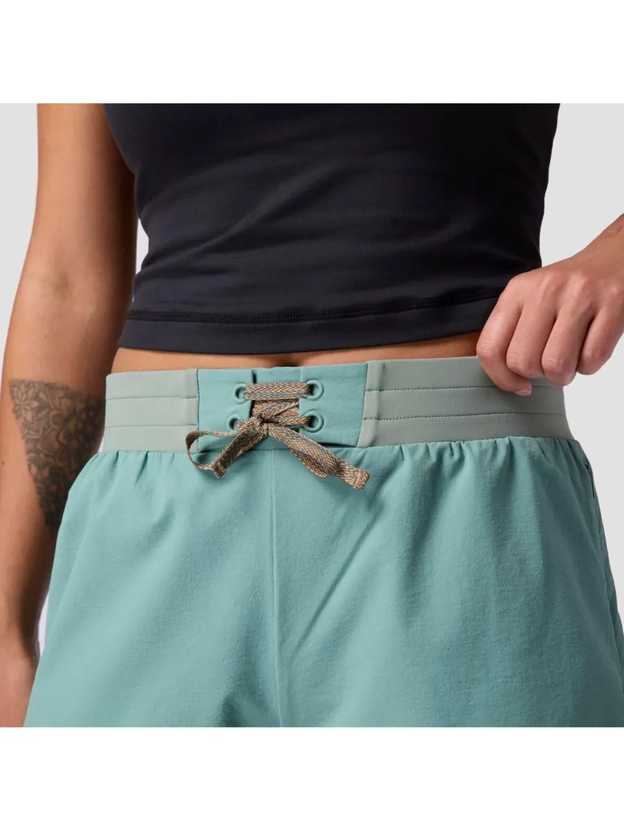 Женские шорты Tahoe Boardwalk Short Performance Shorts Backcountry — изображение 3 из 5, синий