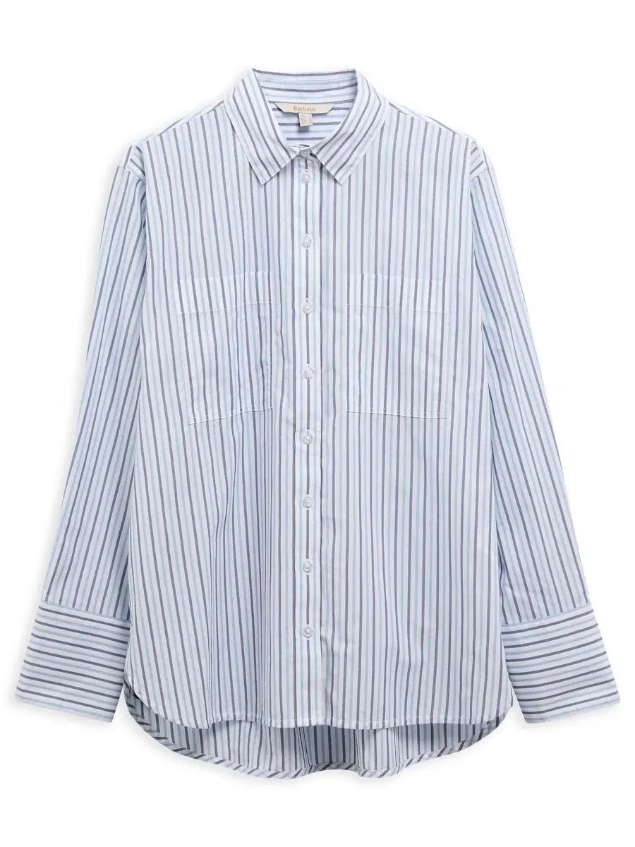 Женская рубашка Fawley Barbour — изображение 5 из 6, синий