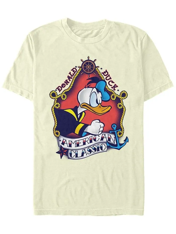 Мужская футболка Sailor Donald Flash с коротким рукавом Fifth Sun — изображение 1 из 1, прозрачный