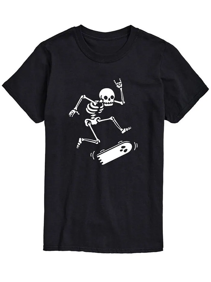 Мужская футболка Skateboarding Skeleton Classic Fit AIRWAVES — изображение 1 из 2, черный