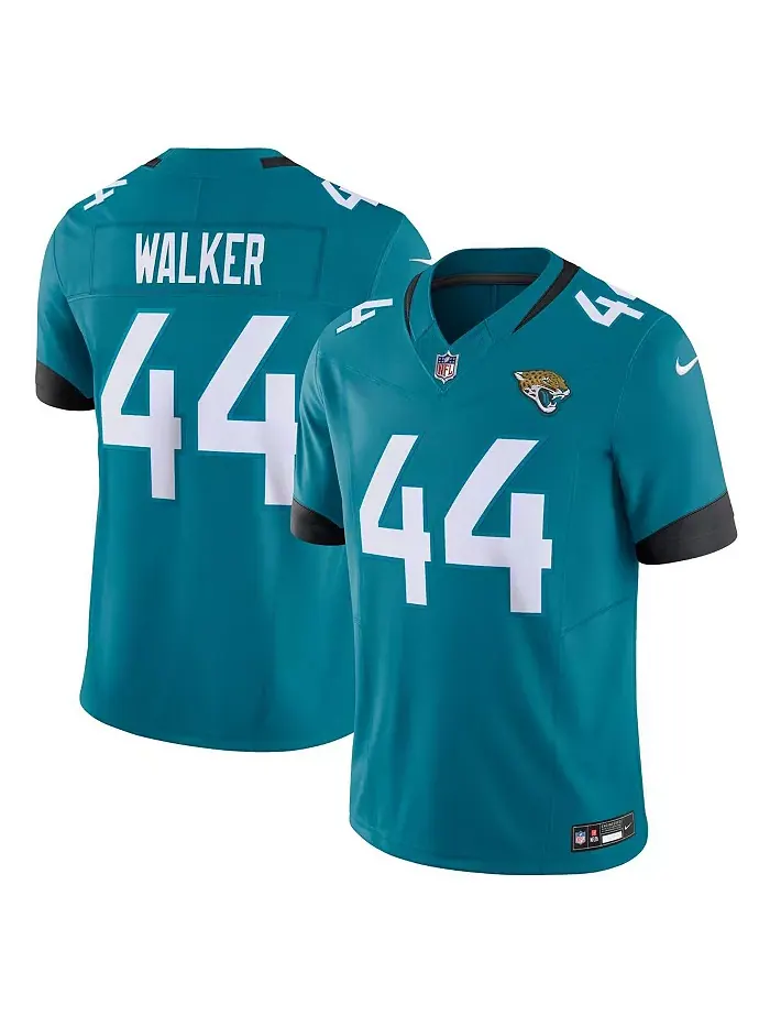 Мужская джерси Jacksonville Jaguars Vapor F.U.S.E. Limited цвета морской волны Travon Walker Nike — изображение 1 из 3