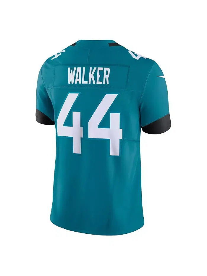 Мужская джерси Jacksonville Jaguars Vapor F.U.S.E. Limited цвета морской волны Travon Walker Nike — изображение 3 из 3