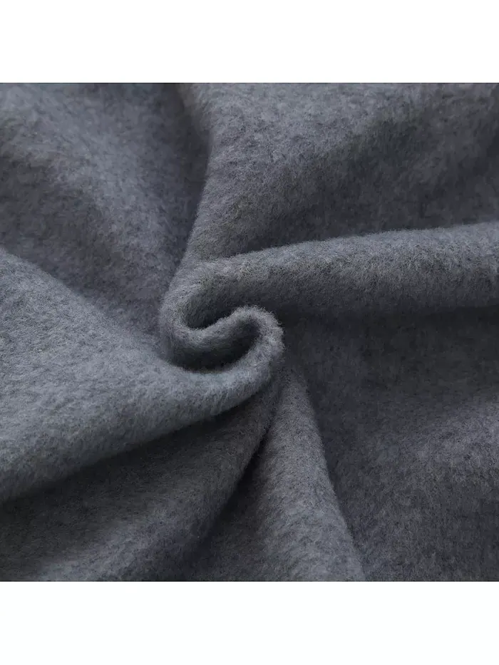 Детская утепленная куртка с капюшоном для мальчиков Baby Fleece Rokka&Rolla — изображение 3 из 7, темный серый/белый