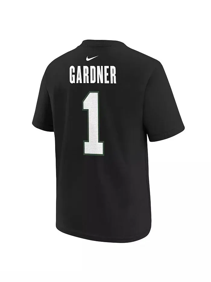 Футболка с именем игрока и номером Ахмада Соуса Гарднера из Big Boys and Girls New York Jets Nike — изображение 2 из 3