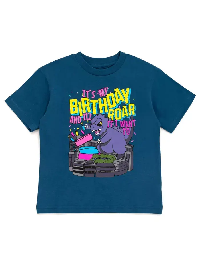 Футболка для мальчика "Birthday" Godzilla