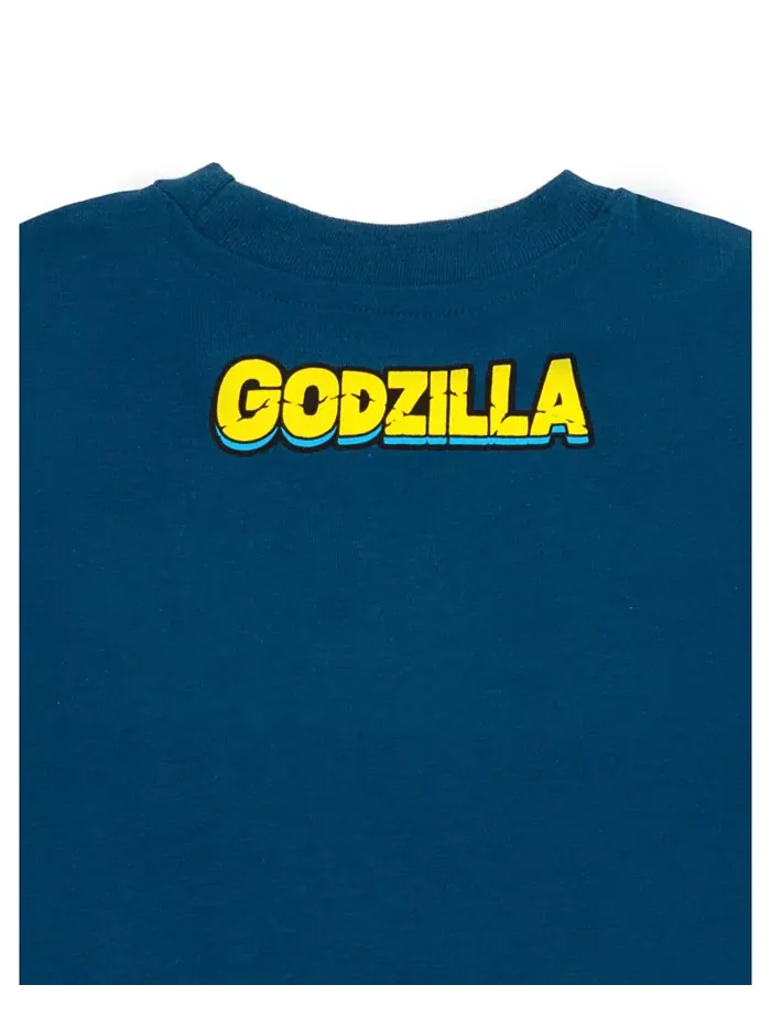 Футболка для мальчика "Birthday" Godzilla — изображение 4 из 4, темно-синий