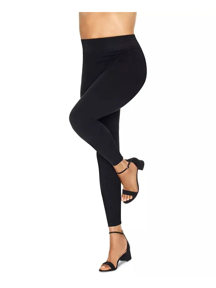 Колготки Hanes Curves Plus Size Blackout без стопы непрозрачные ALLSTAR PRODUCTS GROUP — изображение 2 из 2, черный