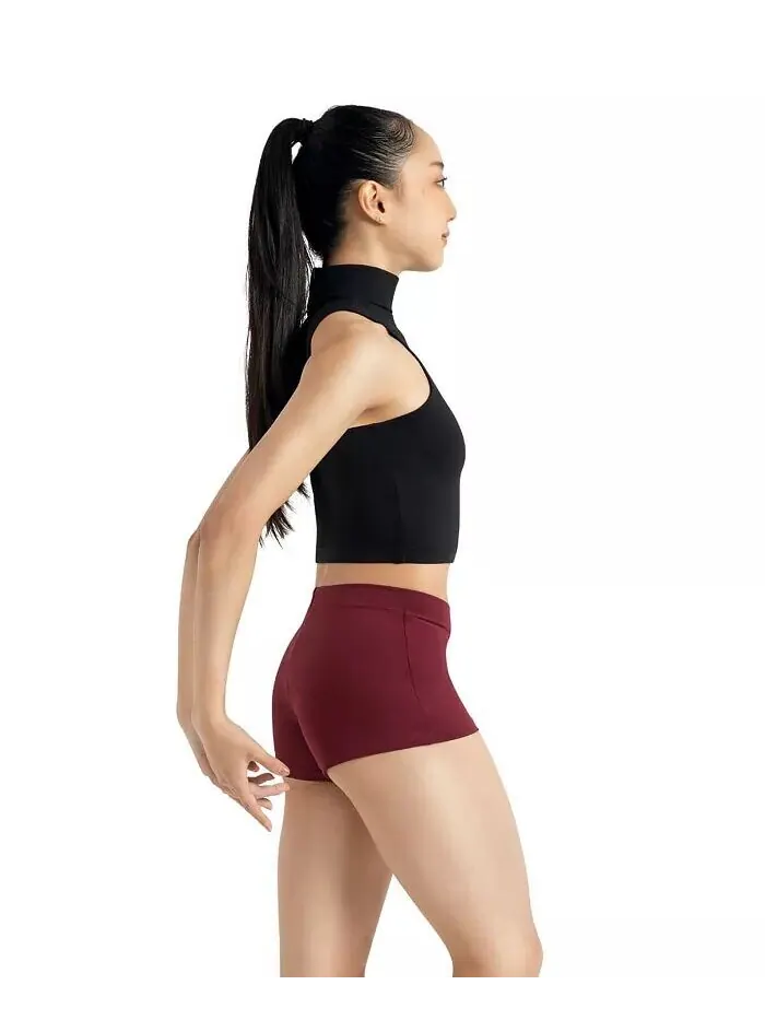 Футболка с воротником-стойкой Team Basics Capezio — изображение 3 из 3, черный