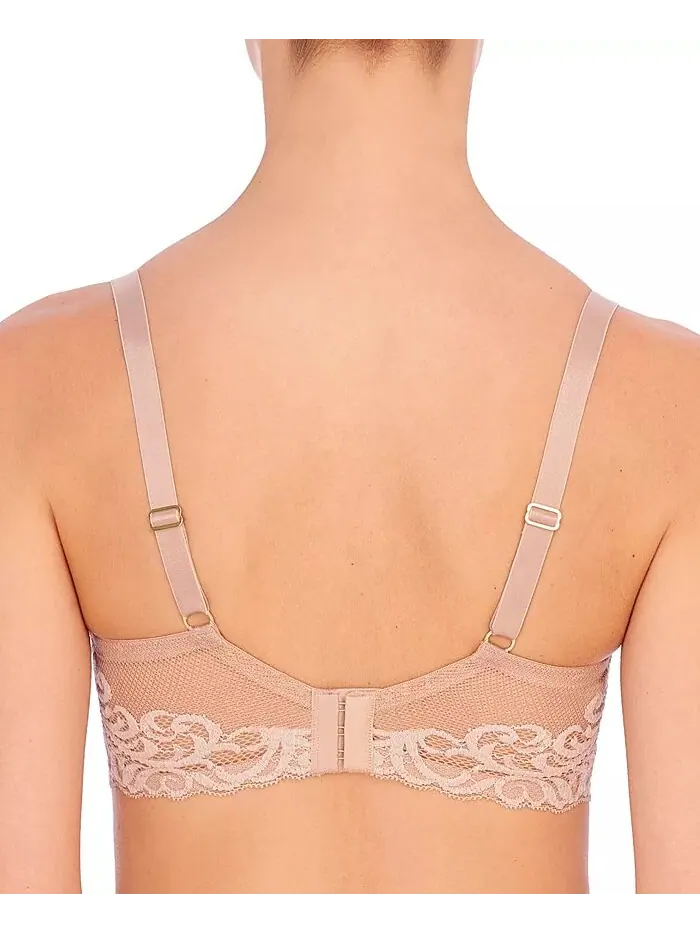 Женский бюстгальтер Feathers Full Figure Contour на косточках 741299 Natori — изображение 2 из 3, кофе