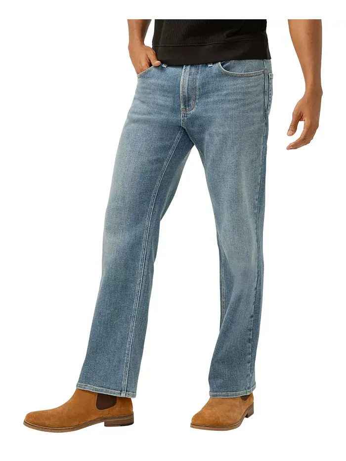 Джинсы Gordie Relaxed Fit Straight Leg Silver Jeans Co. — изображение 3 из 7, синий