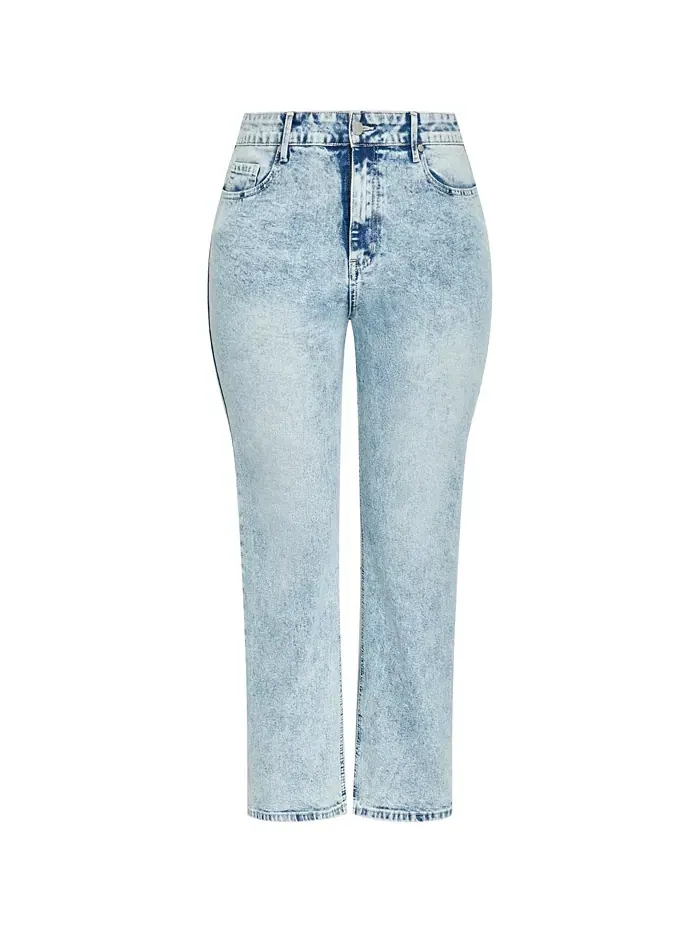 Джинсы Harley Ayesha Plus Size CITY CHIC — изображение 5 из 5, синий
