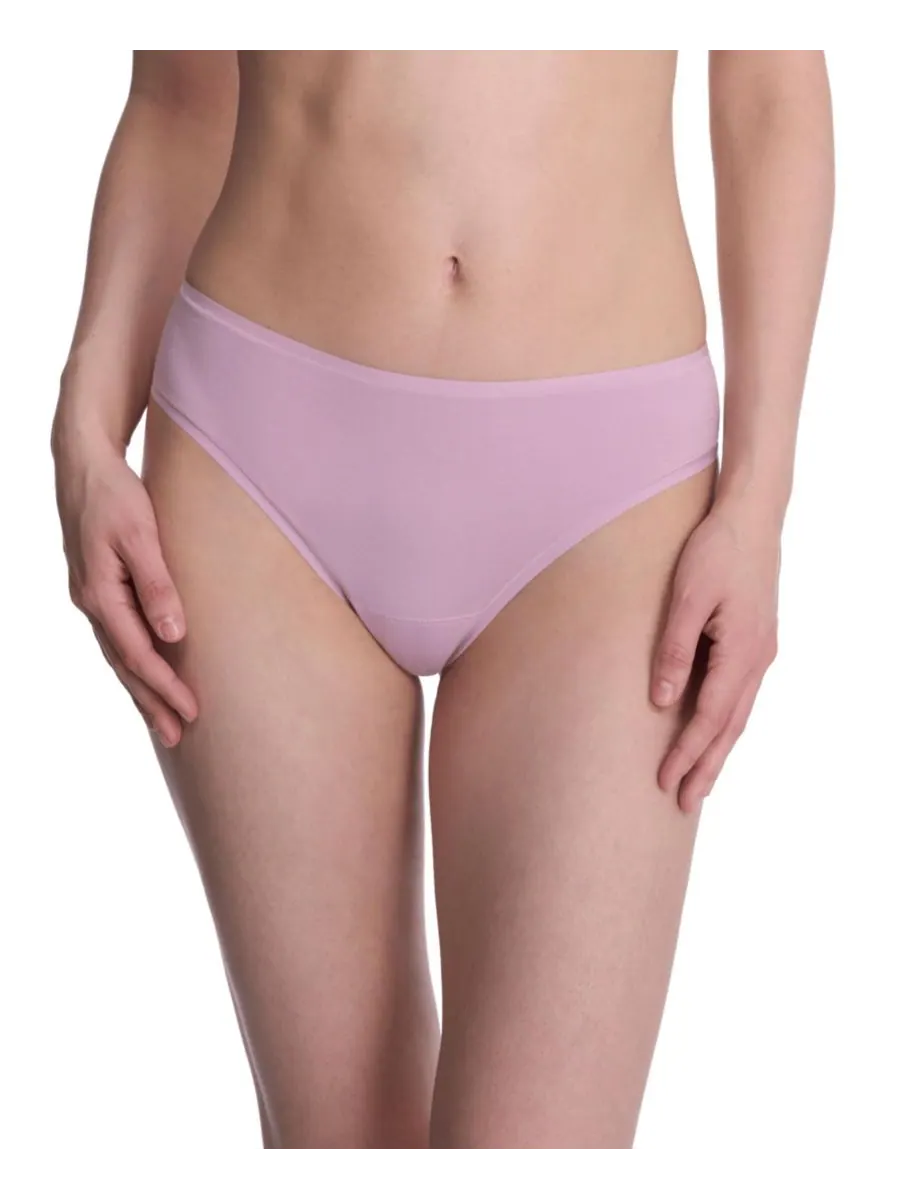 Женские хлопковые стринги Bliss Bare Natori — изображение 1 из 3, розовый