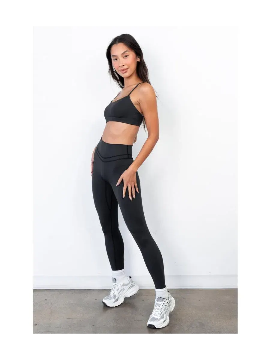 Женские леггинсы с завышенной талией Vitality Pulse Pant, Midnight Washed — изображение 4 из 4