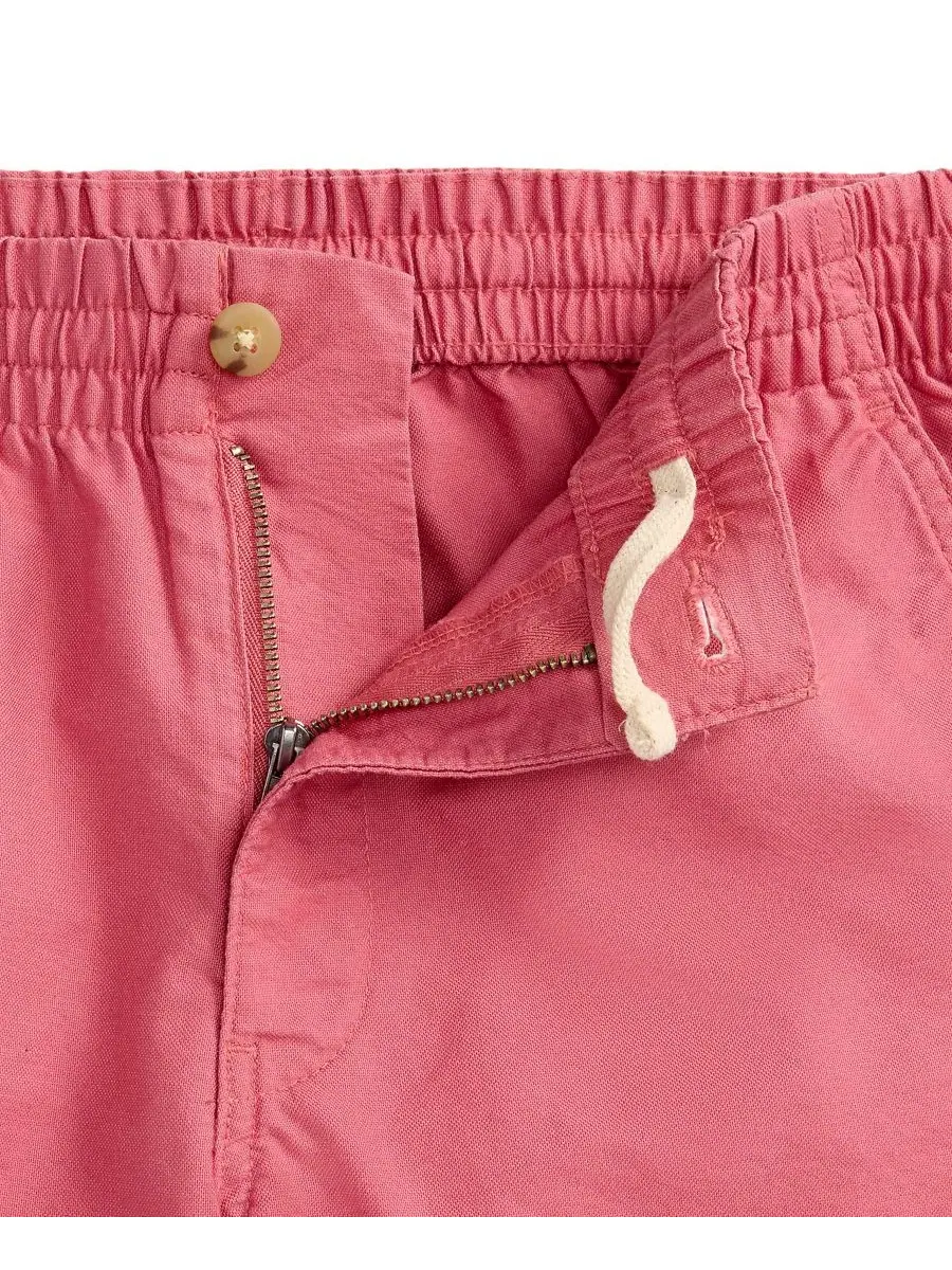 Детские шорты из французской махровой ткани с логотипом, размер 8-20 Polo Ralph Lauren — изображение 3 из 4, красный