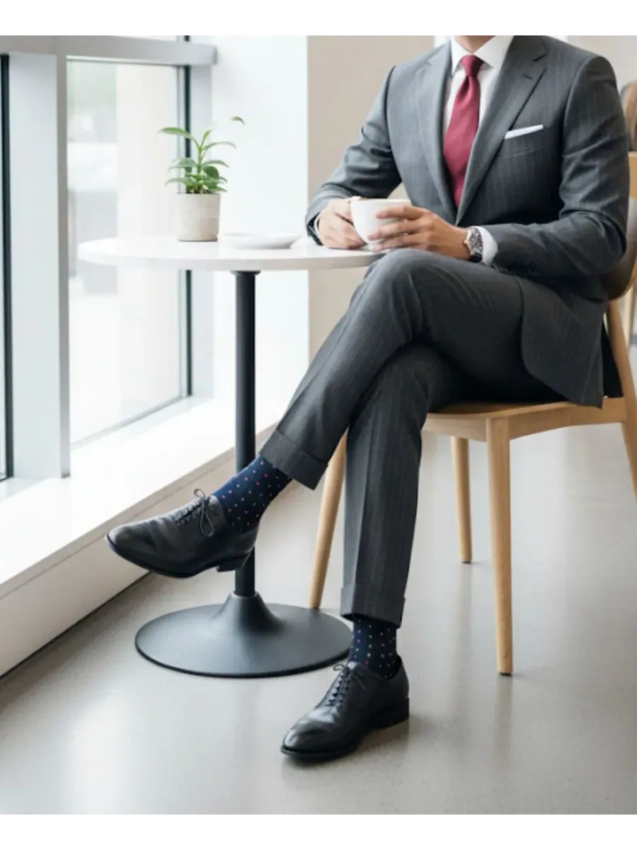 Мужской подарочный набор носков Malibu, 3 пары Love Sock Company — изображение 3 из 4, синий